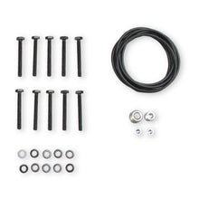 Holley Single Plane Split-Design Race Intake Manifold- GM LS1/LS2/LS6- Black.  - 300-256BK