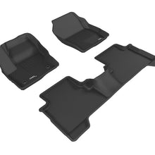 3D MAXpider 2015-2019 Ford Escape Kagu 1st & 2nd Row Floormats - Black