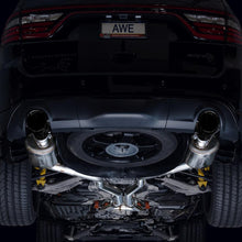 AWE Touring Edition Exhaust - Diamond Black Tips (2018-2023 Dodge Durango 6.4L / 6.2L SC) - 3015-33952