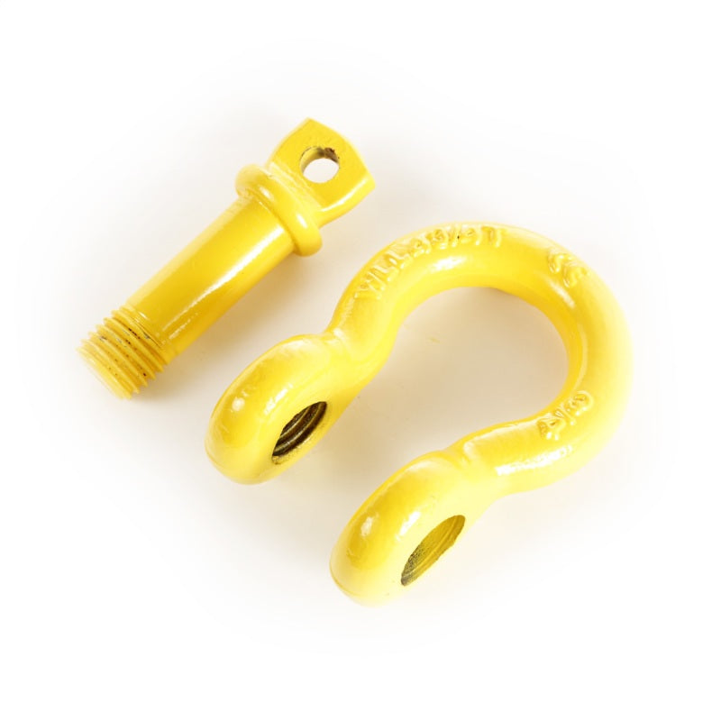 Rugged Ridge D-Ring Shackle Kit 3/4 Inch Yellow Pair - 11235.15
