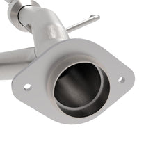 AFE Twisted Steel Y-Pipe 2 to 3 IN 409 Stainless Steel w/ Cat Toyota Tacoma 05-15 V6-4.0L - 48-46006-RC