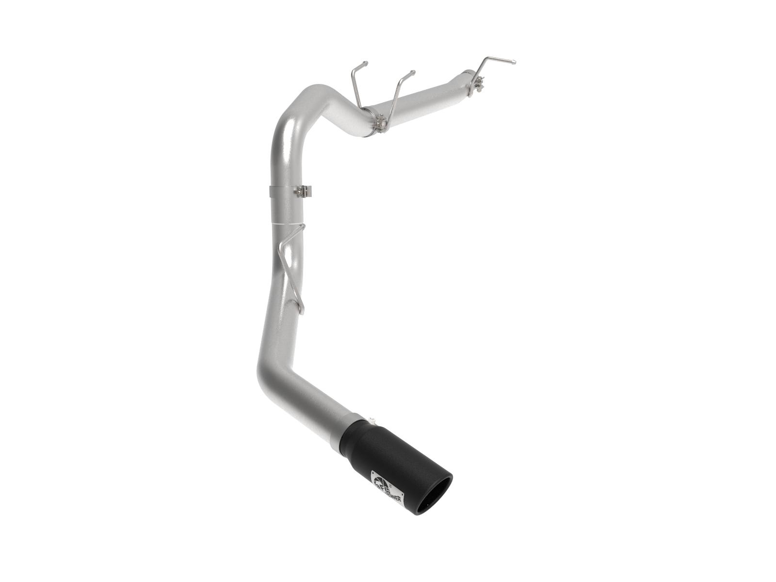 AFE Apollo GT Series 3-1/2 IN 409 SS Axle-Back Exhaust System w/ Black Tip (Ford F-250/F-350 17-20 V8-6.2/7.3L) - 49-43116NM-B