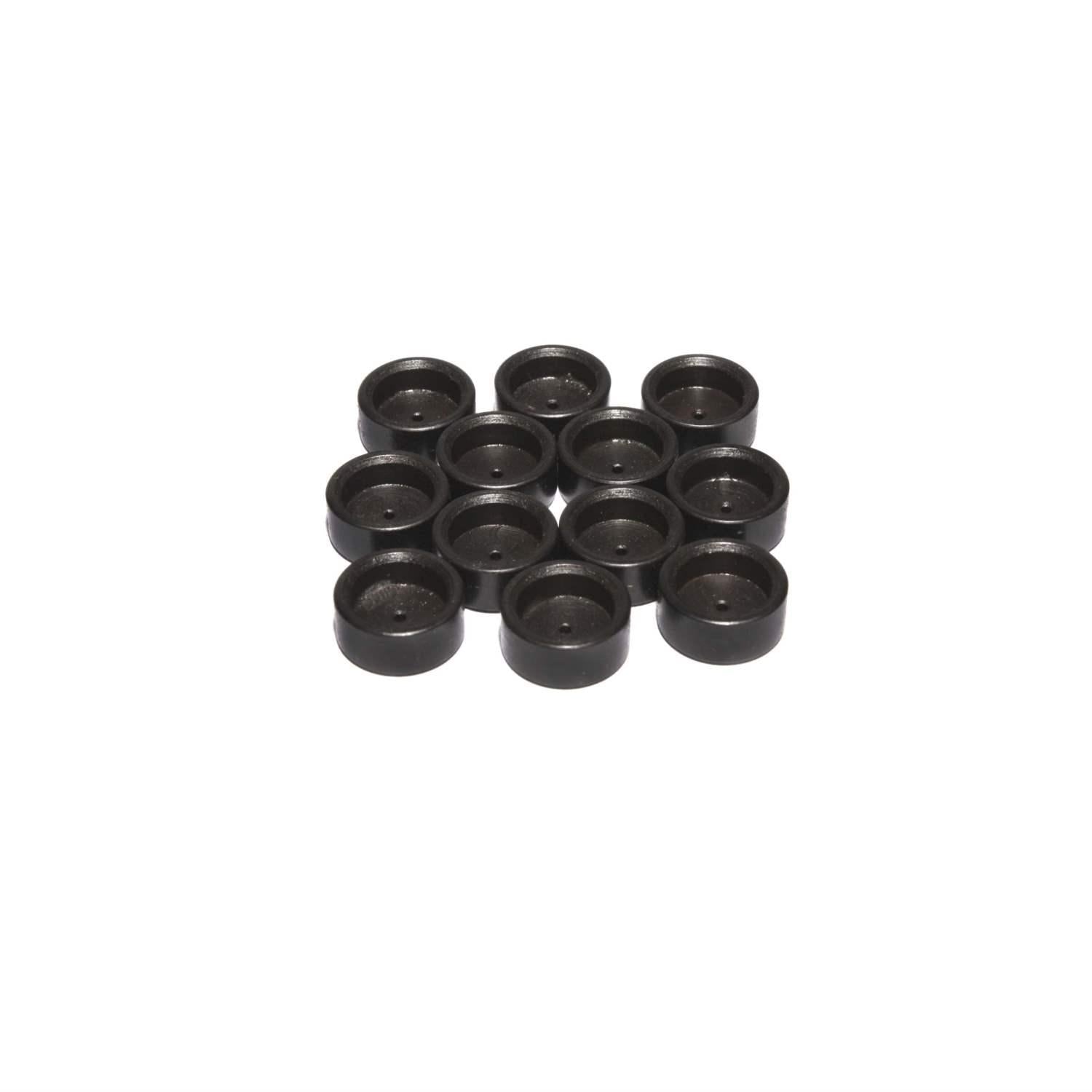 Comp Cams Set of 12 Hardened Lash Caps w/ 11/32" Valve Stem, .210" Head Height - 621-12