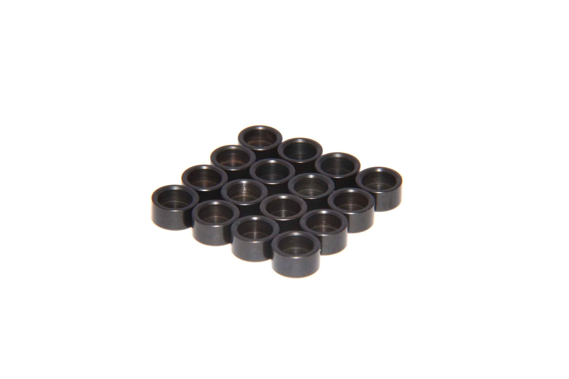 Comp Cams Set of 16 Hardened Lash Caps w/ 11/32" Valve Stem, .210" Head Height - 621-16