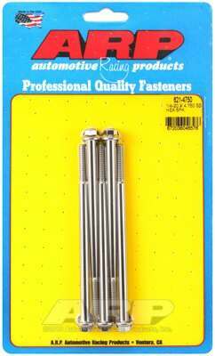 ARP 1/4-20 x 4.750 hex SS bolts - 621-4750