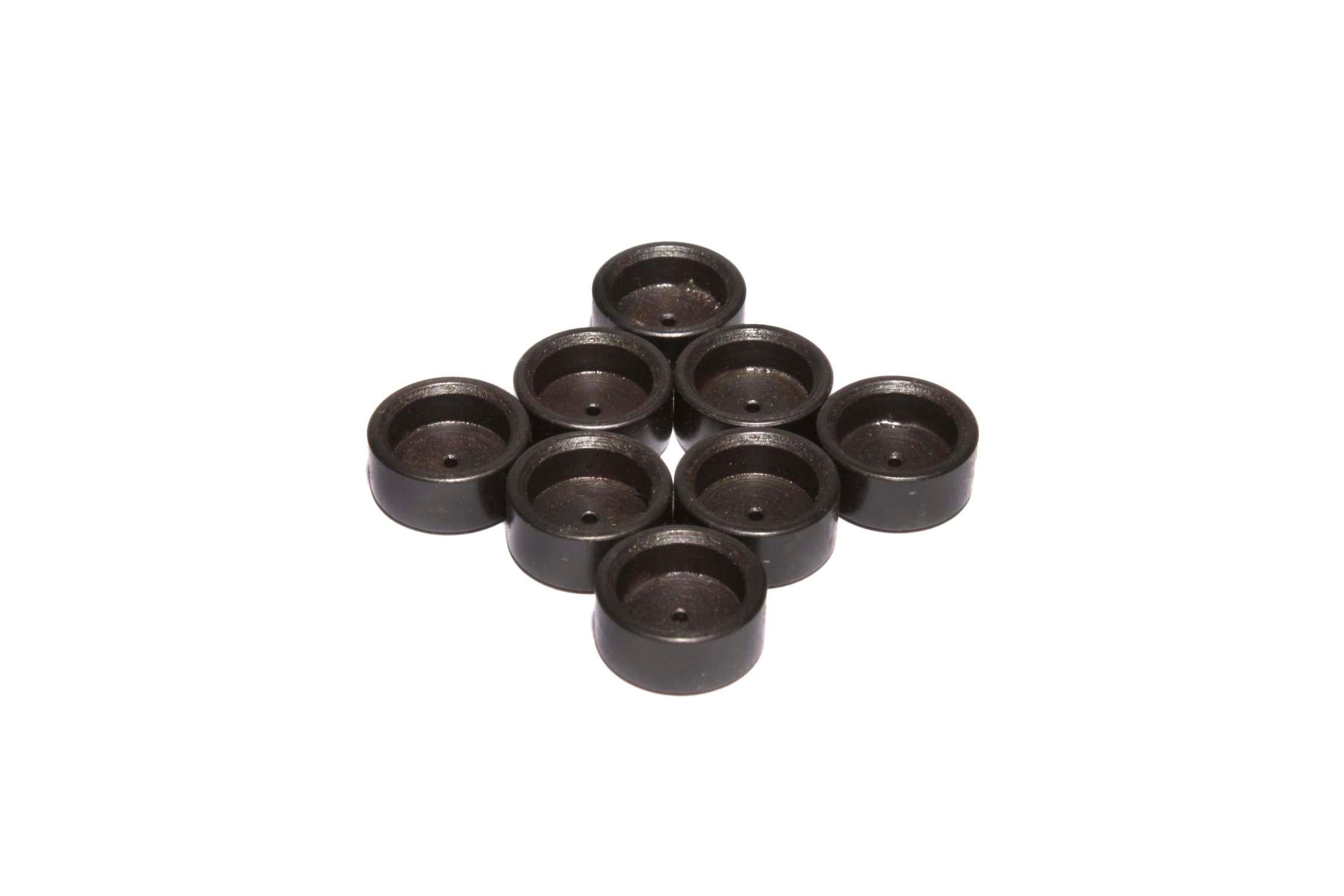 Comp Cams Set of 8 Hardened Lash Caps w/ 11/32" Valve Stem, .210" Head Height - 621-8