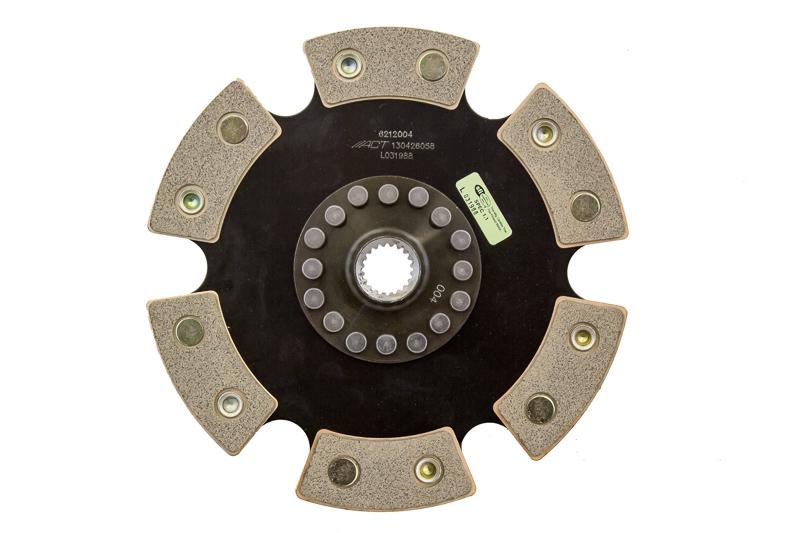 ACT Clutches 6 Pad Rigid Race Disc (1988-2005 Civic,1993-1997 Civic del Sol,1988-1991 CRX,1997-2005 EL) - 6212004