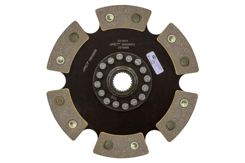 ACT Clutches 6 Pad Rigid Race Disc (2000-2009 S2000) - 6212010