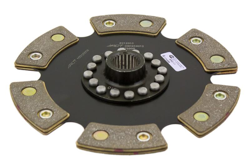 ACT Clutches 6 Pad Rigid Race Disc (2000-2009 S2000) - 6212010