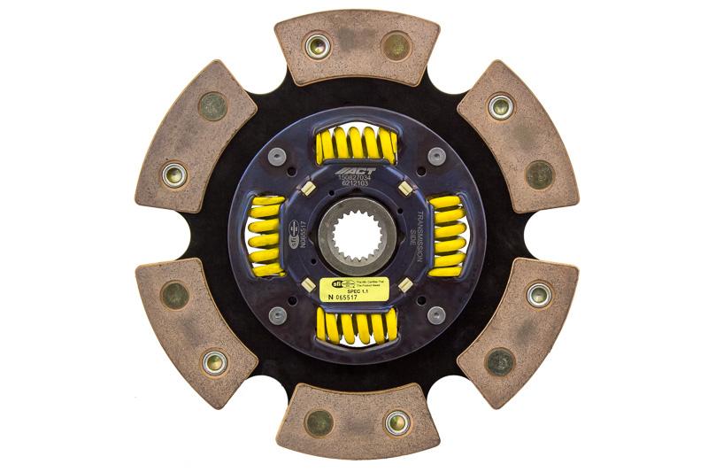 ACT Clutches 6 Pad Sprung Race Disc - 6212103