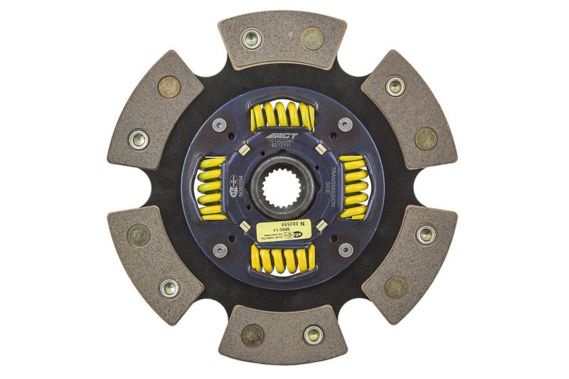 ACT Clutches 6 Pad Sprung Race Disc (1985-1987 Prelude,1988-1988 Civic,1986-1989 Accord,1988-1988 CRX) - 6212111