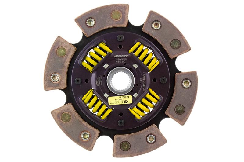 ACT Clutches 6 Pad Sprung Race Disc (2000-2009 S2000) - 6212210