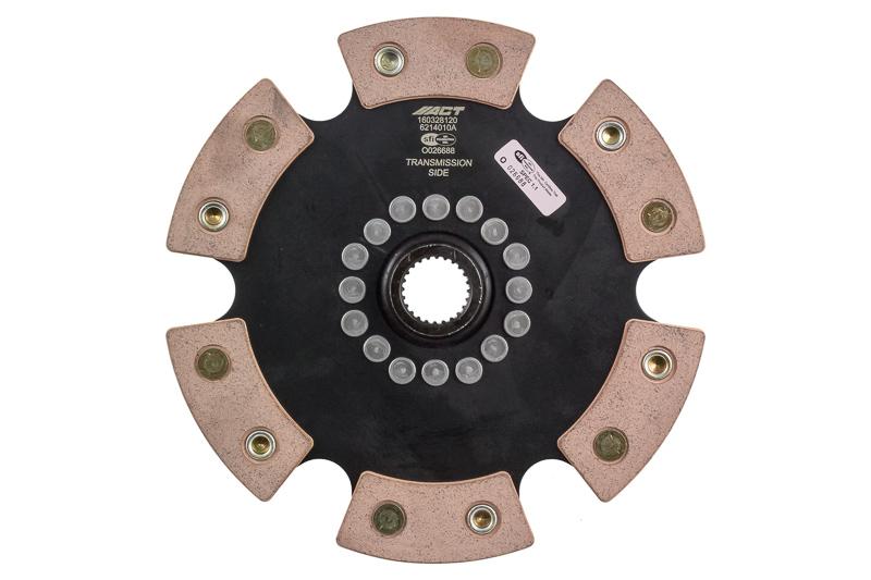 ACT Clutches 6 Pad Rigid Race Disc - 6214010A