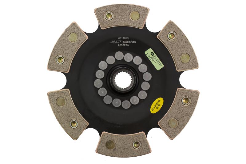 ACT Clutches 6 Pad Rigid Race Disc - 6214025