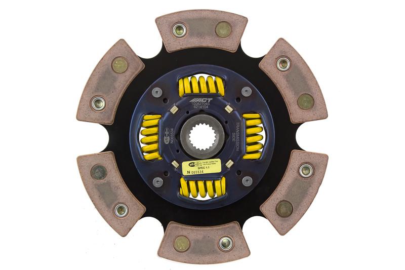 ACT Clutches 6 Pad Sprung Race Disc - 6214104