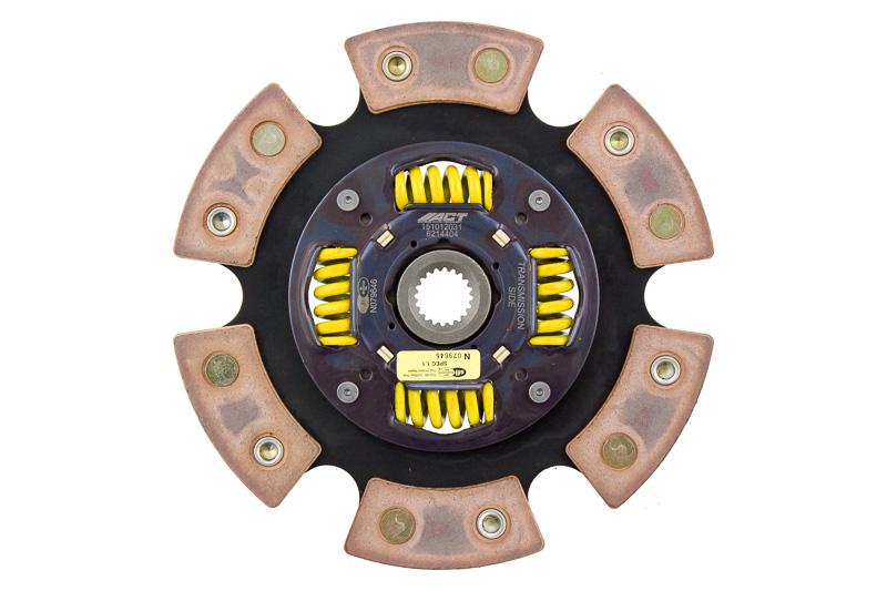 ACT Clutches 6 Pad Sprung Race Disc (2006-2015 Civic) - 6214404