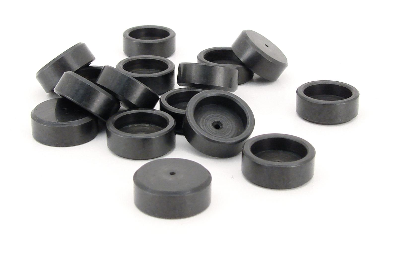 Comp Cams Set of 16 Hardened Lash Caps w/ 3/8" Valve Stem, .190" Head Height - 622-16