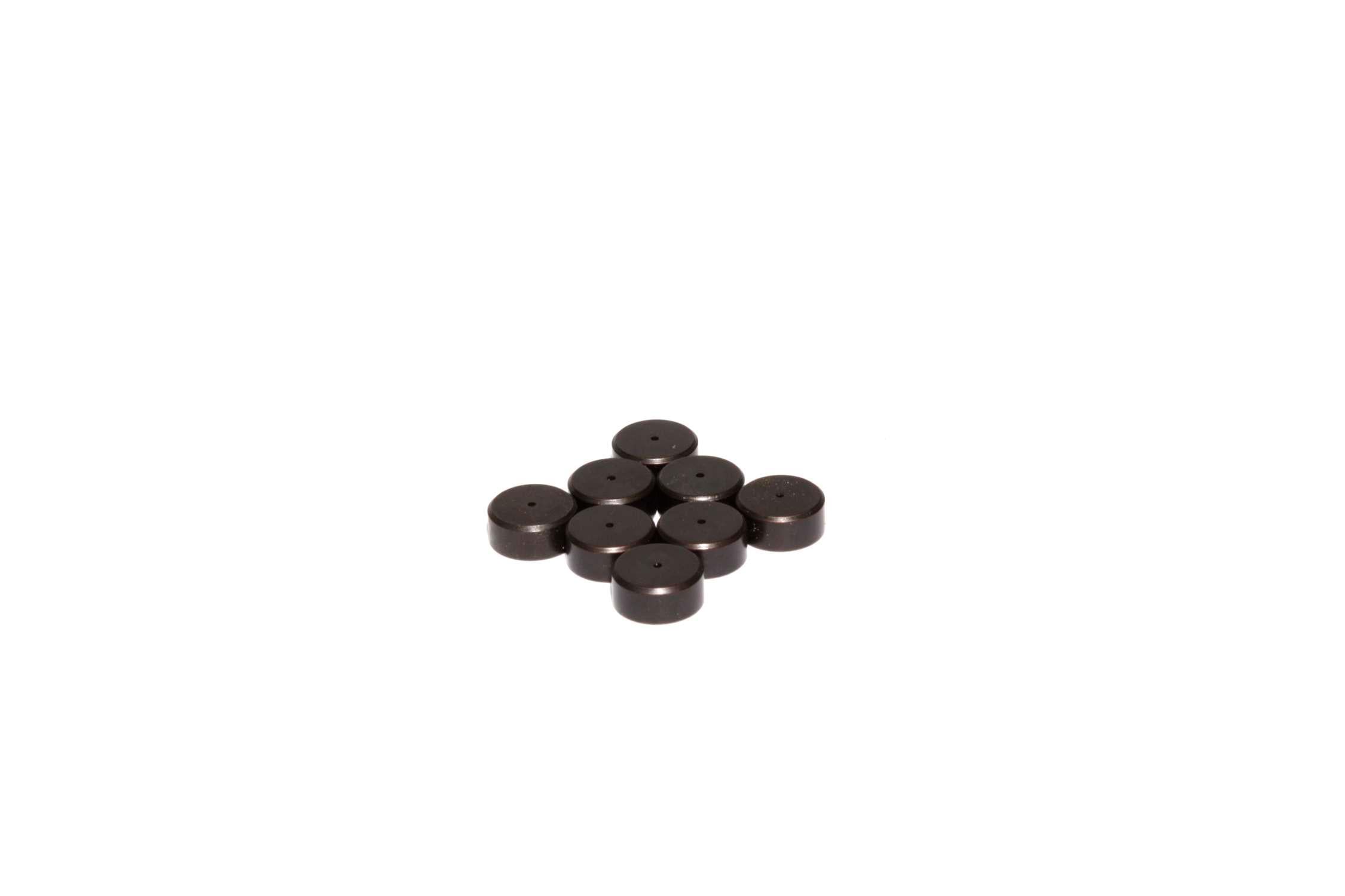 Comp Cams Set of 8 Hardened Lash Caps w/ 3/8" Valve Stem, .190" Head Height - 622-8