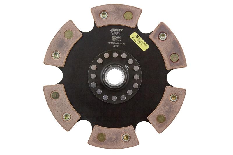 ACT Clutches 6 Pad Rigid Race Disc (1990-1991 Integra) - 6220012