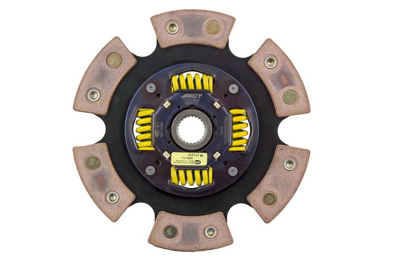 ACT Clutches 6 Pad Sprung Race Disc (1990-1991 Integra) - 6220112