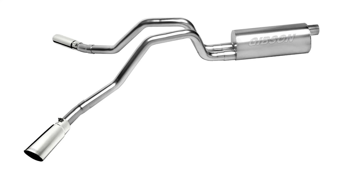 Gibson Exhaust Cat-Back Dual Extreme Exhaust System; Stainless (2008-2010 H3 Alpha, H3 Championship Series) - 62211