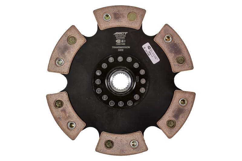 ACT Clutches 6 Pad Rigid Race Disc - 6224005