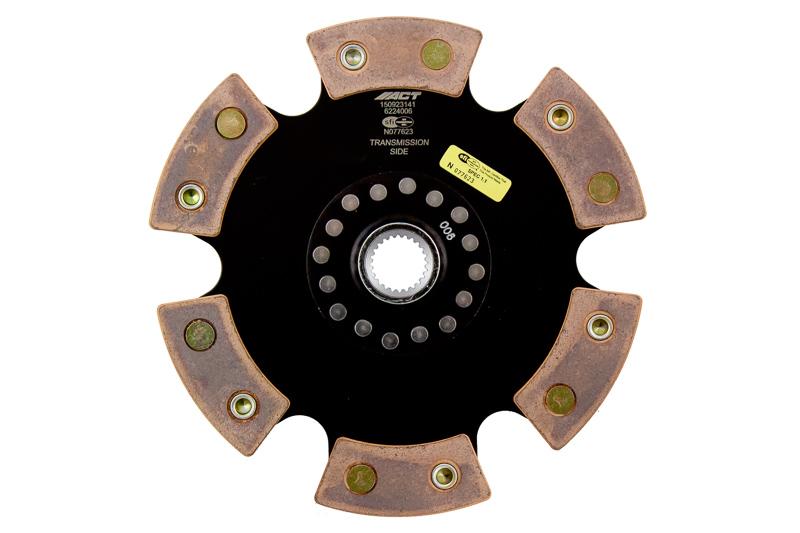 ACT Clutches 6 Pad Rigid Race Disc - 6224006