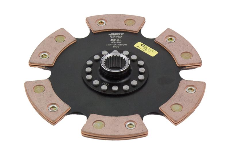 ACT Clutches 6 Pad Rigid Race Disc - 6224007