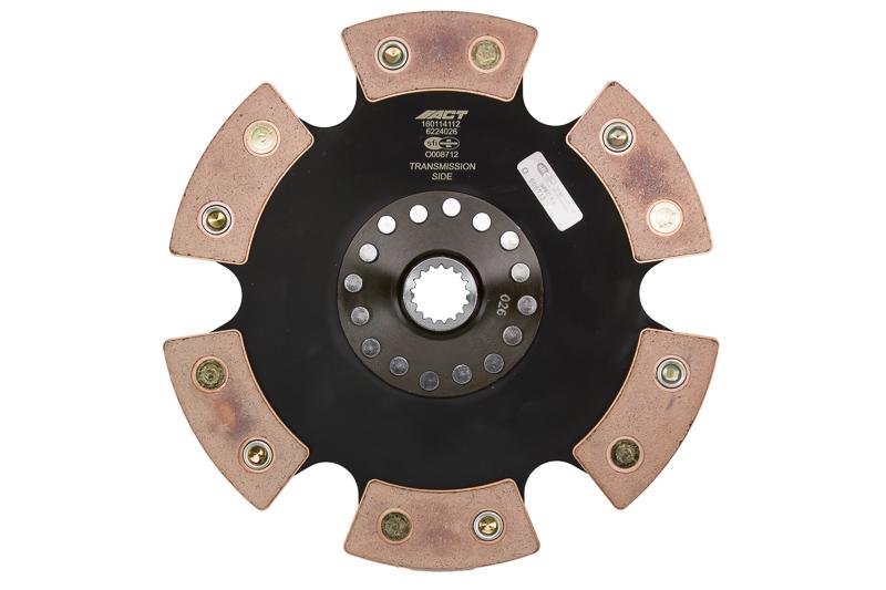 ACT Clutches 6 Pad Rigid Race Disc - 6224026