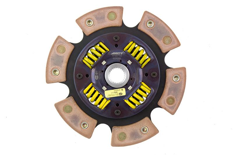 ACT Clutches 6 Pad Sprung Race Disc - 6224206