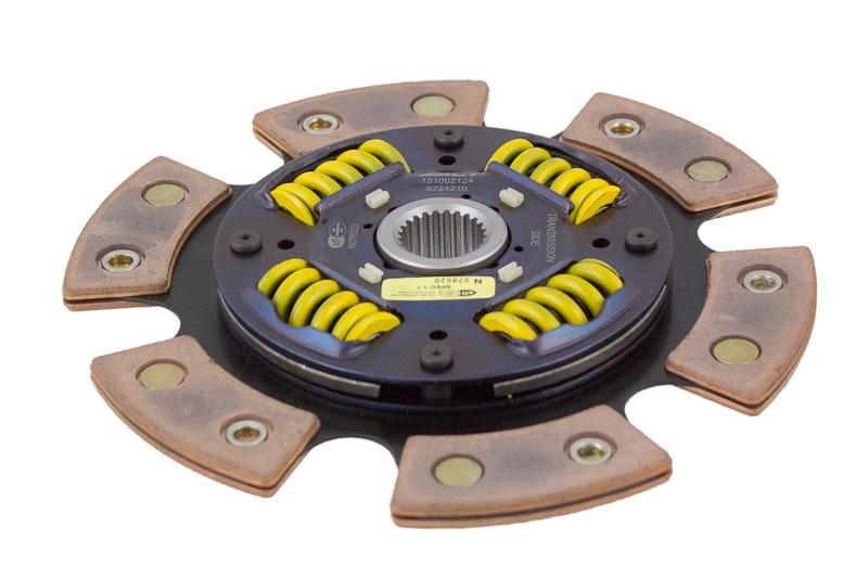 ACT Clutches 6 Pad Sprung Race Disc (1997-1999 CL,1990-2002 Accord,1992-2001 Prelude) - 6224210