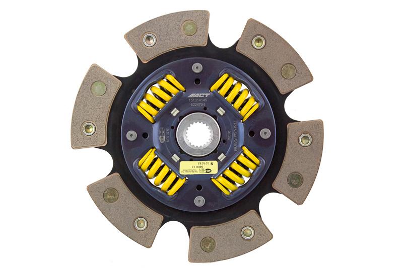 ACT Clutches 6 Pad Sprung Race Disc - 6224704