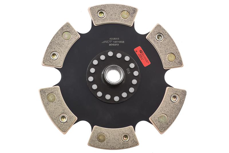 ACT Clutches 6 Pad Rigid Race Disc - 6228015