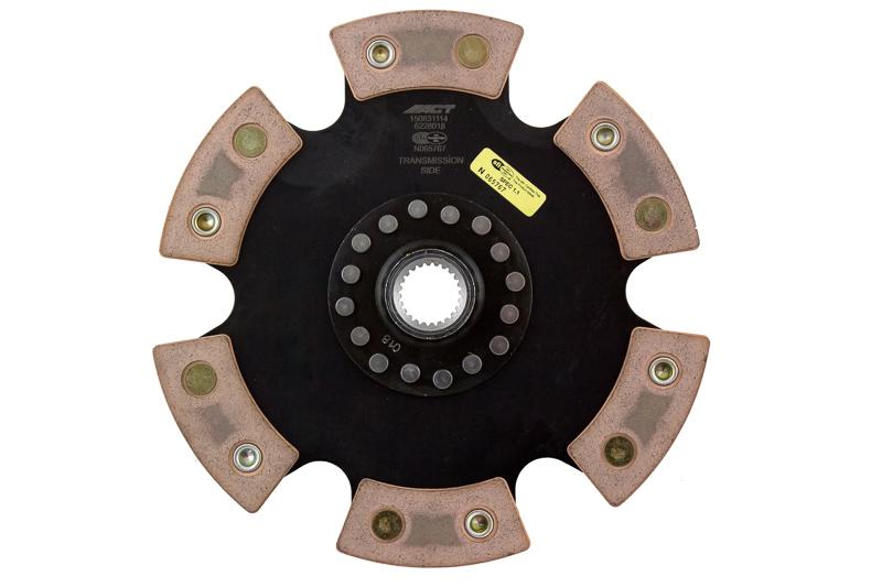 ACT Clutches 6 Pad Rigid Race Disc - 6228018