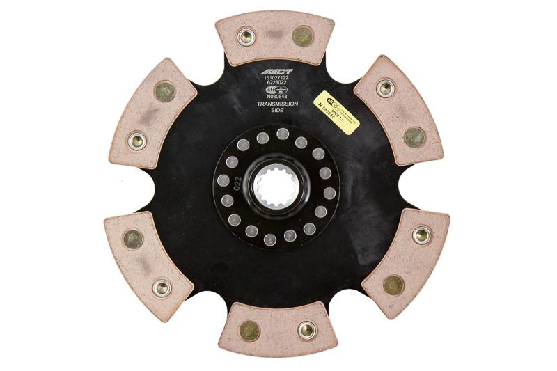 ACT Clutches 6 Pad Rigid Race Disc (2005-2007 Cobalt) - 6228022