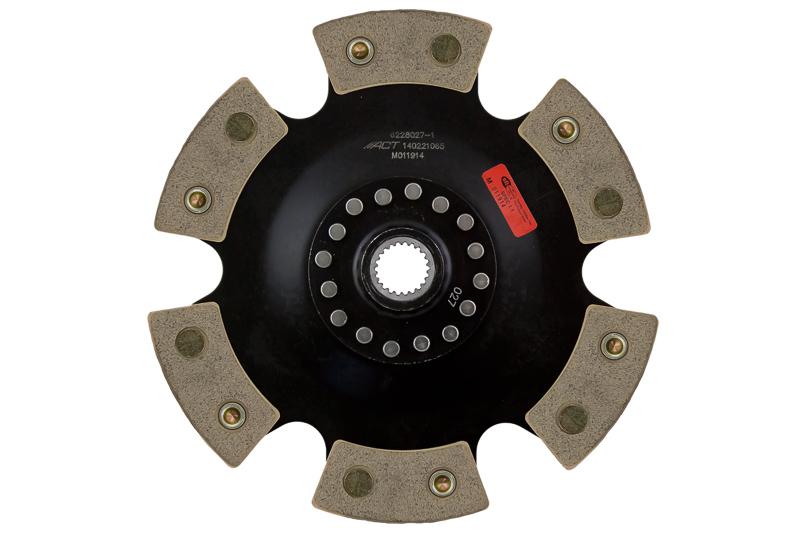 ACT Clutches 6 Pad Rigid Race Disc (1997-2005 A4 Quattro,1998-2005 Passat,1997-2005 A4) - 6228027-1