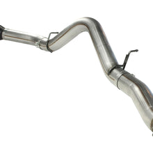 AFE Large Bore-HD 5 IN 409 Stainless Steel DPF-Back Exhaust System w/Black Tip (2007-2010 Silverado 2500 HD, Silverado 3500 HD, Sierra 2500 HD, Sierra 3500 HD) - 49-44040-B