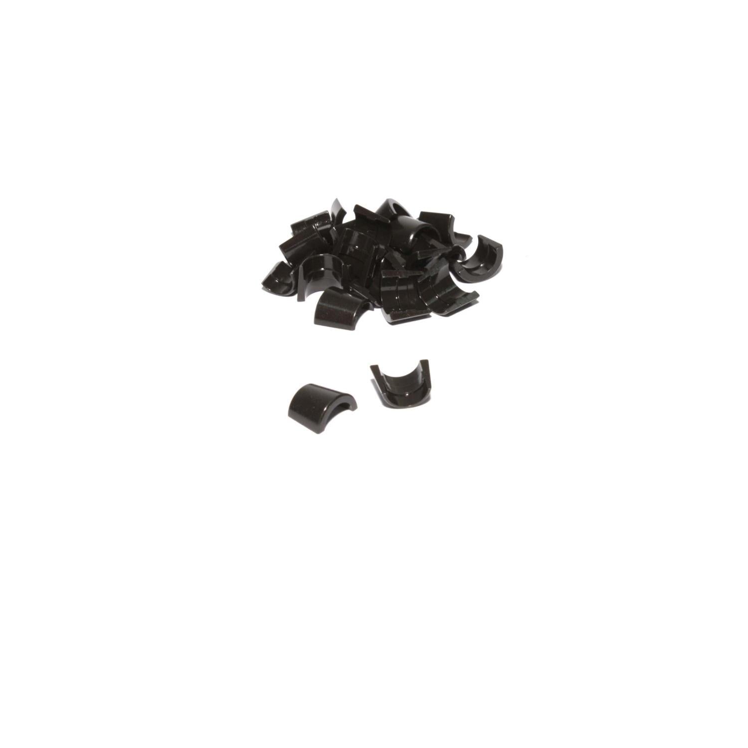 Comp Cams Machined Steel Set of 12 - 7 Degree, 8mm, Single Groove Race Locks - 623-12