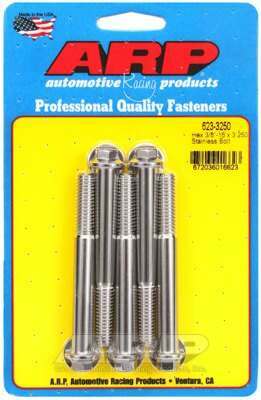ARP 3/8-16 x 3.250 hex SS bolts - 623-3250