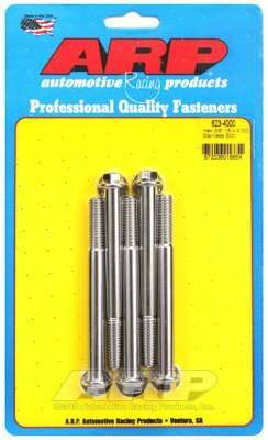 ARP 3/8-16 x 4.000 hex SS bolts - 623-4000