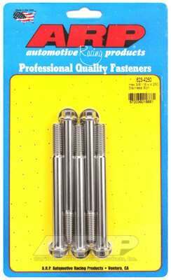 ARP 3/8-16 x 4.250 hex SS bolts - 623-4250