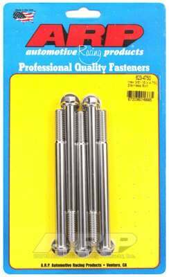 ARP 3/8-16 x 4.750 hex SS bolts - 623-4750