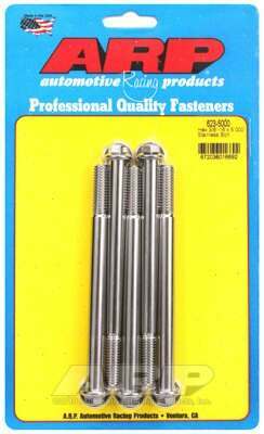 ARP 3/8-16 x 5.000 hex SS bolts - 623-5000