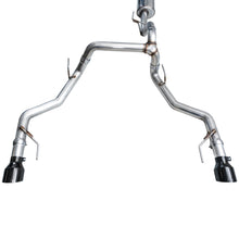 AWE 0FG Non-Resonated Catback (With Bumper Cutouts) - Diamond Black Tips (2021-2025 F-150 Tremor 3.5L / 5.0L) - 3020-33402