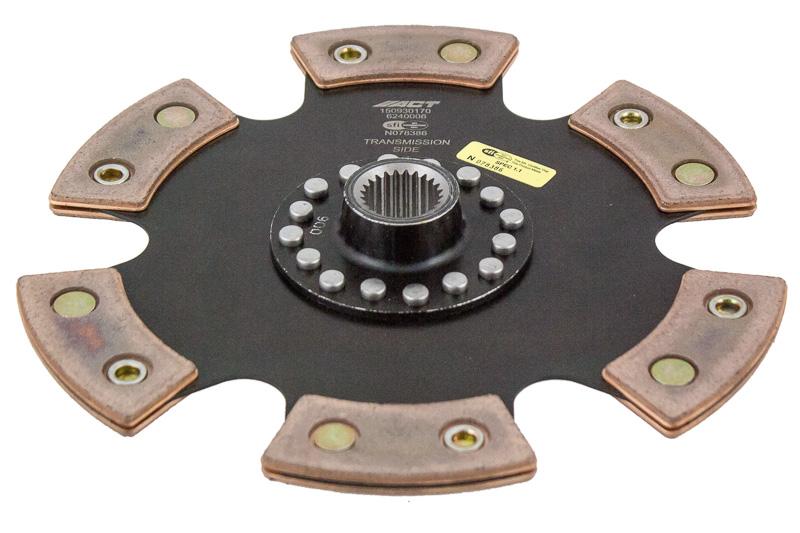 ACT Clutches 6 Pad Rigid Race Disc - 6240006