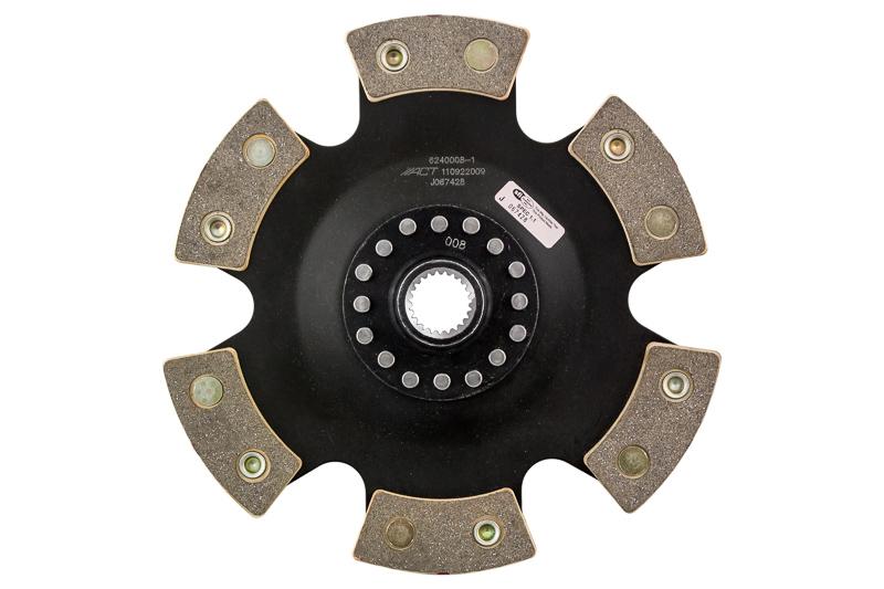 ACT Clutches 6 Pad Rigid Race Disc (1999-2004 Porsche 911) - 6240008-1