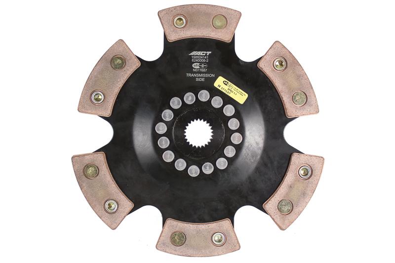 ACT Clutches 6 Pad Rigid Race Disc (2013-2017 Focus,2008-2009 Caliber) - 6240008-2