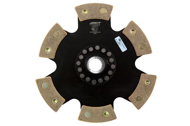 ACT Clutches 6 Pad Rigid Race Disc (2017-2020 Civic,2018-2020 Accord) - 6240010