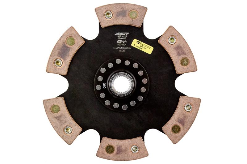 ACT Clutches 6 Pad Rigid Race Disc - 6240018