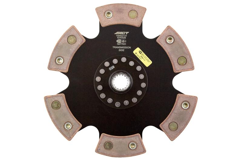 ACT Clutches 6 Pad Rigid Race Disc (2003-2005 Neon) - 6240026